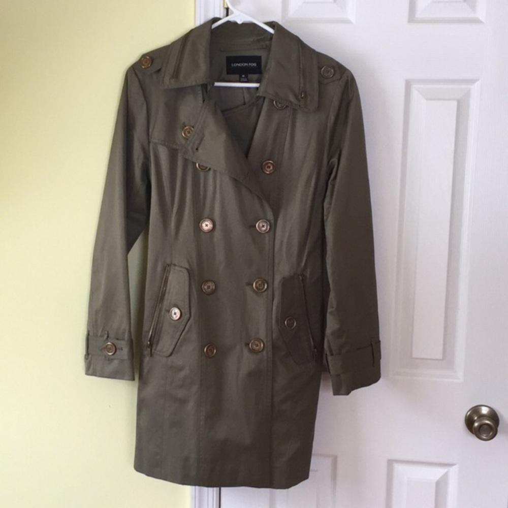 NWOT London Fog Rain Trench